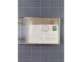 1934/39, Sammlung “Kraft durch Freude” mit ca. 240 Briefen, Karten und GSK inkl. Stempel des "LLOYD BREMEN", dazu Fotos, Schi