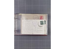 1934/39, Sammlung “Kraft durch Freude” mit ca. 240 Briefen, Karten und GSK inkl. Stempel des "LLOYD BREMEN", dazu Fotos, Schi