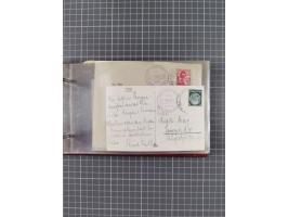 1934/39, Sammlung “Kraft durch Freude” mit ca. 240 Briefen, Karten und GSK inkl. Stempel des "LLOYD BREMEN", dazu Fotos, Schi