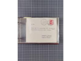 1934/39, Sammlung “Kraft durch Freude” mit ca. 240 Briefen, Karten und GSK inkl. Stempel des "LLOYD BREMEN", dazu Fotos, Schi