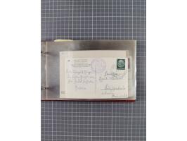 1934/39, Sammlung “Kraft durch Freude” mit ca. 240 Briefen, Karten und GSK inkl. Stempel des "LLOYD BREMEN", dazu Fotos, Schi