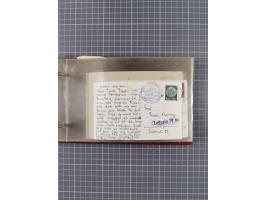 1934/39, Sammlung “Kraft durch Freude” mit ca. 240 Briefen, Karten und GSK inkl. Stempel des "LLOYD BREMEN", dazu Fotos, Schi