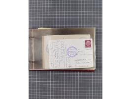 1934/39, Sammlung “Kraft durch Freude” mit ca. 240 Briefen, Karten und GSK inkl. Stempel des "LLOYD BREMEN", dazu Fotos, Schi