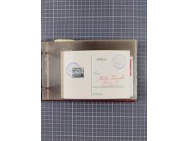 1934/39, Sammlung “Kraft durch Freude” mit ca. 240 Briefen, Karten und GSK inkl. Stempel des "LLOYD BREMEN", dazu Fotos, Schi