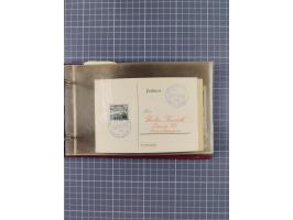 1934/39, Sammlung “Kraft durch Freude” mit ca. 240 Briefen, Karten und GSK inkl. Stempel des "LLOYD BREMEN", dazu Fotos, Schi