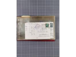 1934/39, Sammlung “Kraft durch Freude” mit ca. 240 Briefen, Karten und GSK inkl. Stempel des "LLOYD BREMEN", dazu Fotos, Schi