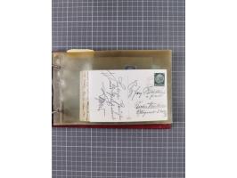 1934/39, Sammlung “Kraft durch Freude” mit ca. 240 Briefen, Karten und GSK inkl. Stempel des "LLOYD BREMEN", dazu Fotos, Schi