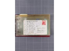 1934/39, Sammlung “Kraft durch Freude” mit ca. 240 Briefen, Karten und GSK inkl. Stempel des "LLOYD BREMEN", dazu Fotos, Schi