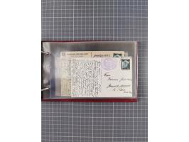 1934/39, Sammlung “Kraft durch Freude” mit ca. 240 Briefen, Karten und GSK inkl. Stempel des "LLOYD BREMEN", dazu Fotos, Schi