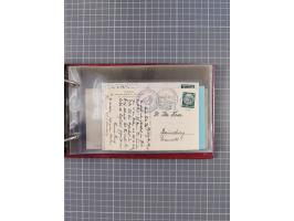 1934/39, Sammlung “Kraft durch Freude” mit ca. 240 Briefen, Karten und GSK inkl. Stempel des "LLOYD BREMEN", dazu Fotos, Schi