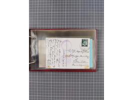 1934/39, Sammlung “Kraft durch Freude” mit ca. 240 Briefen, Karten und GSK inkl. Stempel des "LLOYD BREMEN", dazu Fotos, Schi