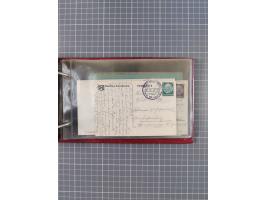 1934/39, Sammlung “Kraft durch Freude” mit ca. 240 Briefen, Karten und GSK inkl. Stempel des "LLOYD BREMEN", dazu Fotos, Schi