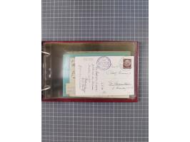 1934/39, Sammlung “Kraft durch Freude” mit ca. 240 Briefen, Karten und GSK inkl. Stempel des "LLOYD BREMEN", dazu Fotos, Schi