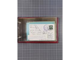 1934/39, Sammlung “Kraft durch Freude” mit ca. 240 Briefen, Karten und GSK inkl. Stempel des "LLOYD BREMEN", dazu Fotos, Schi