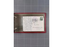 1934/39, Sammlung “Kraft durch Freude” mit ca. 240 Briefen, Karten und GSK inkl. Stempel des "LLOYD BREMEN", dazu Fotos, Schi