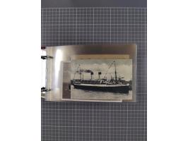 1934/39, Sammlung “Kraft durch Freude” mit ca. 240 Briefen, Karten und GSK inkl. Stempel des "LLOYD BREMEN", dazu Fotos, Schi