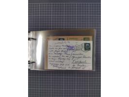 1934/39, Sammlung “Kraft durch Freude” mit ca. 240 Briefen, Karten und GSK inkl. Stempel des "LLOYD BREMEN", dazu Fotos, Schi