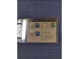 1934/39, Sammlung “Kraft durch Freude” mit ca. 240 Briefen, Karten und GSK inkl. Stempel des "LLOYD BREMEN", dazu Fotos, Schi