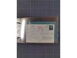 1934/39, Sammlung “Kraft durch Freude” mit ca. 240 Briefen, Karten und GSK inkl. Stempel des "LLOYD BREMEN", dazu Fotos, Schi