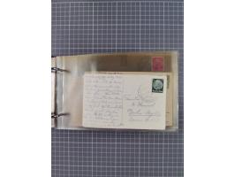 1934/39, Sammlung “Kraft durch Freude” mit ca. 240 Briefen, Karten und GSK inkl. Stempel des "LLOYD BREMEN", dazu Fotos, Schi