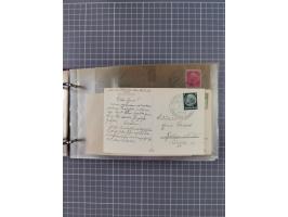 1934/39, Sammlung “Kraft durch Freude” mit ca. 240 Briefen, Karten und GSK inkl. Stempel des "LLOYD BREMEN", dazu Fotos, Schi