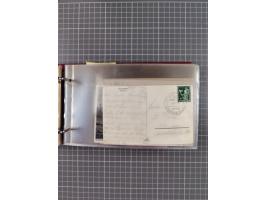 1934/39, Sammlung “Kraft durch Freude” mit ca. 240 Briefen, Karten und GSK inkl. Stempel des "LLOYD BREMEN", dazu Fotos, Schi