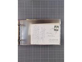 1934/39, Sammlung “Kraft durch Freude” mit ca. 240 Briefen, Karten und GSK inkl. Stempel des "LLOYD BREMEN", dazu Fotos, Schi