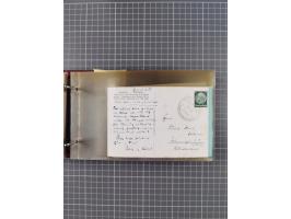 1934/39, Sammlung “Kraft durch Freude” mit ca. 240 Briefen, Karten und GSK inkl. Stempel des "LLOYD BREMEN", dazu Fotos, Schi