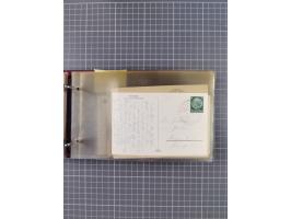 1934/39, Sammlung “Kraft durch Freude” mit ca. 240 Briefen, Karten und GSK inkl. Stempel des "LLOYD BREMEN", dazu Fotos, Schi