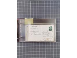 1934/39, Sammlung “Kraft durch Freude” mit ca. 240 Briefen, Karten und GSK inkl. Stempel des "LLOYD BREMEN", dazu Fotos, Schi