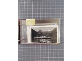 1934/39, Sammlung “Kraft durch Freude” mit ca. 240 Briefen, Karten und GSK inkl. Stempel des "LLOYD BREMEN", dazu Fotos, Schi