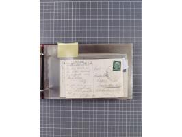 1934/39, Sammlung “Kraft durch Freude” mit ca. 240 Briefen, Karten und GSK inkl. Stempel des "LLOYD BREMEN", dazu Fotos, Schi