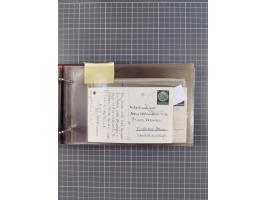 1934/39, Sammlung “Kraft durch Freude” mit ca. 240 Briefen, Karten und GSK inkl. Stempel des "LLOYD BREMEN", dazu Fotos, Schi