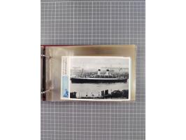 1934/39, Sammlung “Kraft durch Freude” mit ca. 240 Briefen, Karten und GSK inkl. Stempel des "LLOYD BREMEN", dazu Fotos, Schi