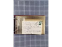 1934/39, Sammlung “Kraft durch Freude” mit ca. 240 Briefen, Karten und GSK inkl. Stempel des "LLOYD BREMEN", dazu Fotos, Schi