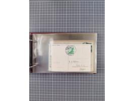 1934/39, Sammlung “Kraft durch Freude” mit ca. 240 Briefen, Karten und GSK inkl. Stempel des "LLOYD BREMEN", dazu Fotos, Schi