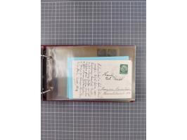 1934/39, Sammlung “Kraft durch Freude” mit ca. 240 Briefen, Karten und GSK inkl. Stempel des "LLOYD BREMEN", dazu Fotos, Schi