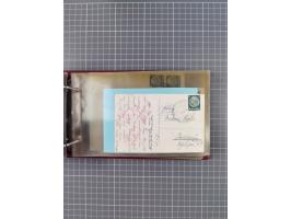 1934/39, Sammlung “Kraft durch Freude” mit ca. 240 Briefen, Karten und GSK inkl. Stempel des "LLOYD BREMEN", dazu Fotos, Schi