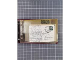 1934/39, Sammlung “Kraft durch Freude” mit ca. 240 Briefen, Karten und GSK inkl. Stempel des "LLOYD BREMEN", dazu Fotos, Schi