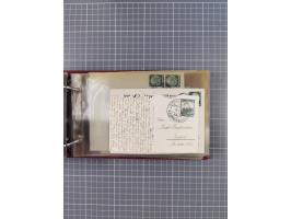 1934/39, Sammlung “Kraft durch Freude” mit ca. 240 Briefen, Karten und GSK inkl. Stempel des "LLOYD BREMEN", dazu Fotos, Schi