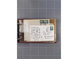 1934/39, Sammlung “Kraft durch Freude” mit ca. 240 Briefen, Karten und GSK inkl. Stempel des "LLOYD BREMEN", dazu Fotos, Schi