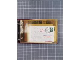 1934/39, Sammlung “Kraft durch Freude” mit ca. 240 Briefen, Karten und GSK inkl. Stempel des "LLOYD BREMEN", dazu Fotos, Schi