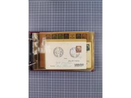 1934/39, Sammlung “Kraft durch Freude” mit ca. 240 Briefen, Karten und GSK inkl. Stempel des "LLOYD BREMEN", dazu Fotos, Schi