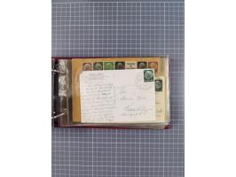 1934/39, Sammlung “Kraft durch Freude” mit ca. 240 Briefen, Karten und GSK inkl. Stempel des "LLOYD BREMEN", dazu Fotos, Schi