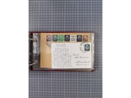 1934/39, Sammlung “Kraft durch Freude” mit ca. 240 Briefen, Karten und GSK inkl. Stempel des "LLOYD BREMEN", dazu Fotos, Schi