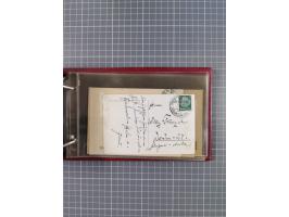 1934/39, Sammlung “Kraft durch Freude” mit ca. 240 Briefen, Karten und GSK inkl. Stempel des "LLOYD BREMEN", dazu Fotos, Schi