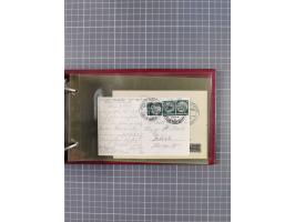 1934/39, Sammlung “Kraft durch Freude” mit ca. 240 Briefen, Karten und GSK inkl. Stempel des "LLOYD BREMEN", dazu Fotos, Schi