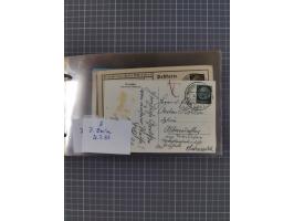 1934/39, Sammlung “Kraft durch Freude” mit ca. 240 Briefen, Karten und GSK inkl. Stempel des "LLOYD BREMEN", dazu Fotos, Schi