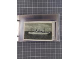 1934/39, Sammlung “Kraft durch Freude” mit ca. 240 Briefen, Karten und GSK inkl. Stempel des "LLOYD BREMEN", dazu Fotos, Schi