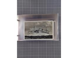 1934/39, Sammlung “Kraft durch Freude” mit ca. 240 Briefen, Karten und GSK inkl. Stempel des "LLOYD BREMEN", dazu Fotos, Schi